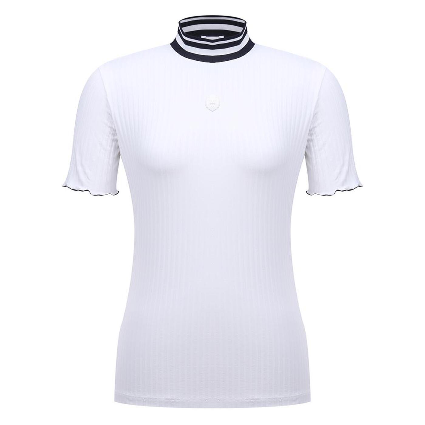 WOMEN RIBBED T-SHIRTS_WH